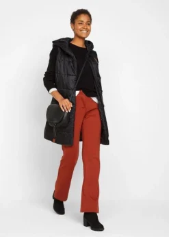 Gilet Sans Manches Matelassé Coupe Longue 9 Gilet Sans Manches Matelassé Coupe Longue -Mode Femme 21192268 ayYPXYbj