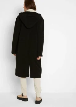 Manteau En Tissu Teddy Avec Capuche Et Poches 8 Manteau En Tissu Teddy Avec Capuche Et Poches -Mode Femme 21193785 6AHzewVk