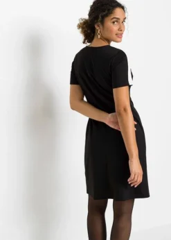 Robe En Jersey à Rayures Contrastantes -Mode Femme 21196298 pukzOWnY