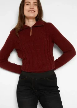 Jean Thermo Avec Couture Latérale Avancée Et Taille Confortable -Mode Femme 21208451 3JkpCVDV