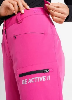 Pantalon De Ski Thermo Fonctionnel Avec Pare-neige, étanche, Straight -Mode Femme 21224692 nQzC592A