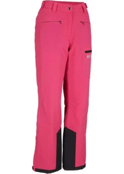 Pantalon De Ski Thermo Fonctionnel Avec Pare-neige, étanche, Straight