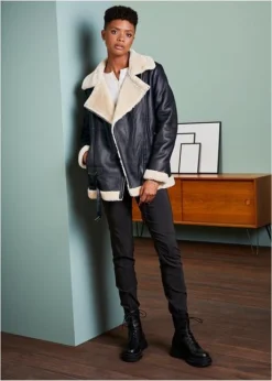 Rainbow Veste Biker Longue -Mode Femme 21230834 EjJQGi0K