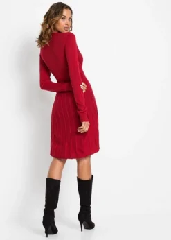 Robe En Maille Plissée -Mode Femme 21230968 fTiwCmzs