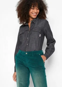 Pantalon En Velours Côtelé Extensible, Wide -Mode Femme 21253493 gIll8XWk