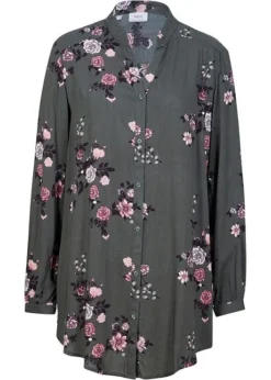 Tunique Longue En Viscose, Coupe Large