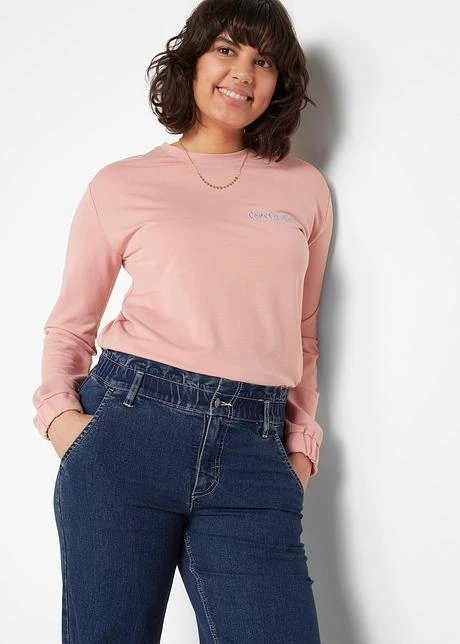 Jean Paper Bag Taille Haute, Jambes Larges 6 Jean Paper Bag Taille Haute, Jambes Larges – Image 6