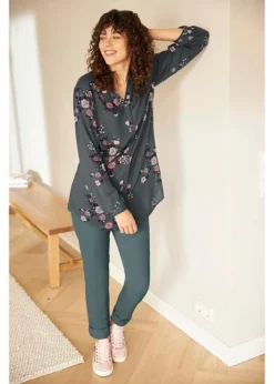 Tunique Longue En Viscose, Coupe Large -Mode Femme 21295580 Oc7Eq1bK