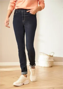 Jegging Extensible Coupe Haute Avec Large Taille élastique -Mode Femme 21295712 NgBy6z0I
