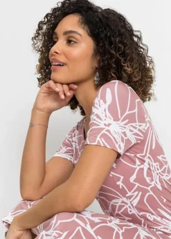 Robe En Jersey Imprimé -Mode Femme 21299707 clhmzfr7