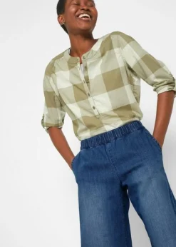 Jean Extra Large Avec Base Ondulée Et Taille Confortable -Mode Femme 21307605 u2pNvH3Z