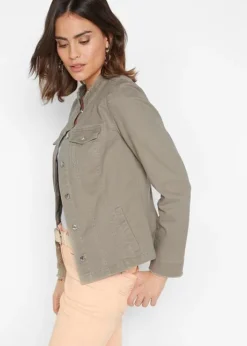 Veste Avec Manches Légèrement Bouffantes -Mode Femme 21319297 ClBC21Oh