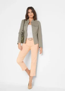 Veste Avec Manches Légèrement Bouffantes -Mode Femme 21319313 J4uOJ4GA