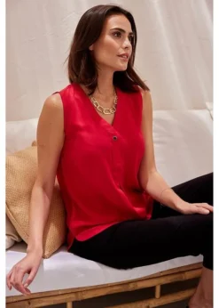 Top En Viscose Coupe Confortable -Mode Femme 22000696 PPYvWPjt