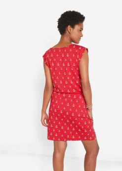 Robe T-shirt à Manches Papillon Et Imprimé -Mode Femme 22023699 73MkRiq6