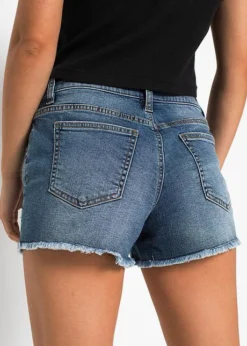 Rainbow Short En Jean à Broderie -Mode Femme 22027022 s1jXwlKC