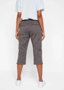 Pantalon Corsaire Avec Lien à Nouer -Mode Femme 22031327 PsM8EyR0