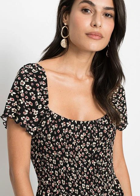 Robe Longue En Viscose, Taille Courte 5 Robe Longue En Viscose, Taille Courte – Image 5