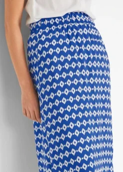 Jupe En Viscose Imprimée -Mode Femme 22040877 h82a5EY8