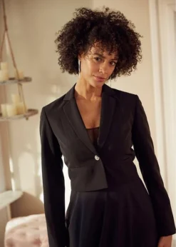 Boléro Avec Bouton Bijou 15 Boléro Avec Bouton Bijou -Mode Femme 22044286 EbWqL57l