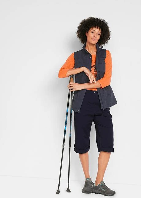 Bermuda Fonctionnel Anti-UV, Coupe Corsaire 4 Bermuda Fonctionnel Anti-UV, Coupe Corsaire – Image 4