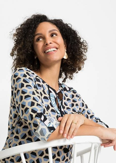 Blouse Ample à Imprimé 5 Blouse Ample à Imprimé – Image 5