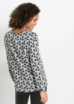 Blouse Ample à Imprimé 8 Blouse Ample à Imprimé -Mode Femme 22064123 ZqSbyxIq