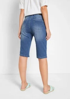 Bermuda En Jean Confort Stretch -Mode Femme 22065500 GdOULRnx