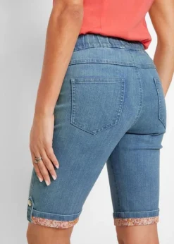 Bermuda Avec Revers Coloré -Mode Femme 22081738 wyGRytHF