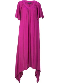 Robe Caftan Longue En Tissu Crêpe, Coupe Ample -Mode Femme 22084042 0hYPjm60