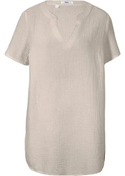 Tunique Longue En Mousseline, Manches Courtes 13 Tunique Longue En Mousseline, Manches Courtes -Mode Femme 22103678 b4SyFdFM