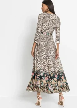 Robe Longue Avec Ceinture à Nouer -Mode Femme 22108148 V2La3Mu0