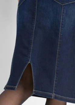 Jupe Extensible à Taille Haute Confortable -Mode Femme 22122485 JkFBu5rV