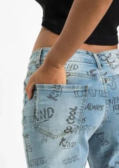 Rainbow Jean Boyfriend Imprimé 12 Rainbow Jean Boyfriend Imprimé -Mode Femme 22130048 4fvO1icM