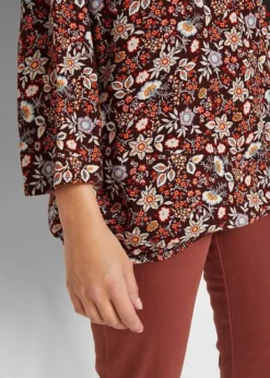 Blouse En Viscose Avec Base élastiquée -Mode Femme 22134316 jis7mKlJ