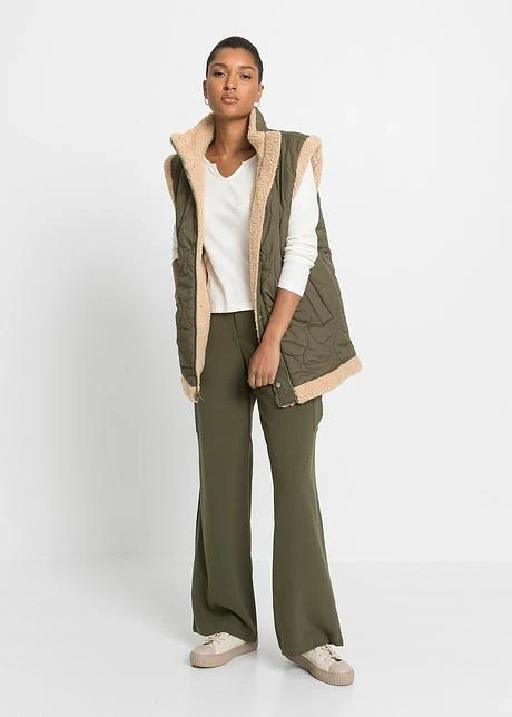 Rainbow Gilet Matelassé Sans Manches Réversible 4 Rainbow Gilet Matelassé Sans Manches Réversible – Image 4