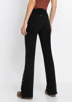 Rainbow Pantalon évasé Avec Patte De Boutonnage Latérale -Mode Femme 22138347 o257e7ma