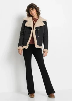 Rainbow Pantalon évasé Avec Patte De Boutonnage Latérale -Mode Femme 22138353 Pejv0LOm