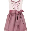 Dirndl Avec Tablier, Longueur Genou (Ens. 2 Pces.)