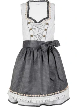 Dirndl Avec Tablier, Longueur Genou (Ens. 2 Pces.) -Mode Femme 22145487 yVwkBahU