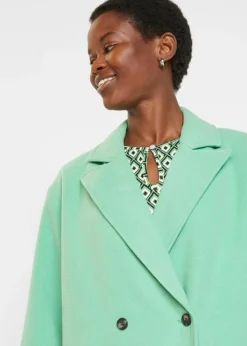 Manteau Décontracté Imitation Laine -Mode Femme 22145722 vimNwIja