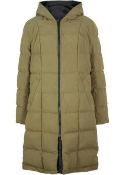 Veste Matelassée Réversible Coupe Longue -Mode Femme 22154700 gTrPQbxF