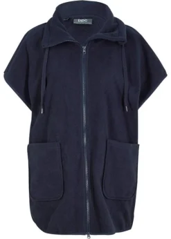 Gilet Sans Manches En Polaire Avec Surpiqure Losange En Polyester Recyclé