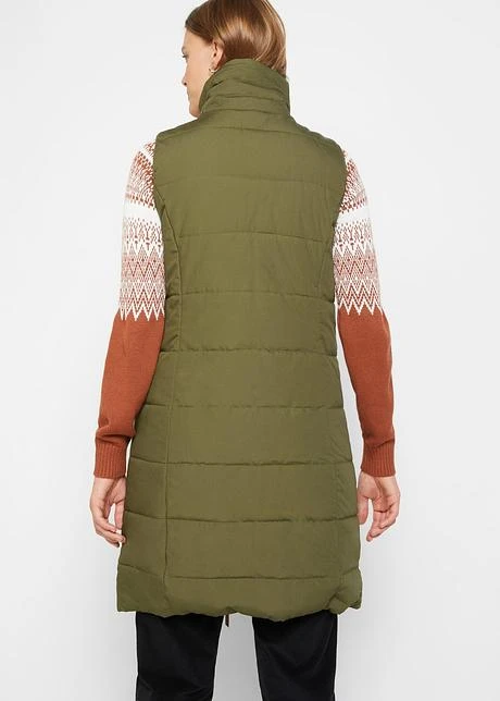 Gilet Sans Manches Long à Col Montant 3 Gilet Sans Manches Long à Col Montant – Image 3