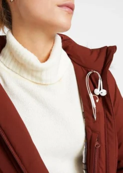 Manteau Fonctionnel Avec Capuche Et Col Synthétique Amovible -Mode Femme 22165314 qKIWoxTI