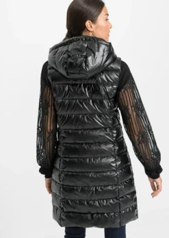 Gilet Matelassé Sans Manches, Effet Brillant -Mode Femme 22169083 PgrKhqS2