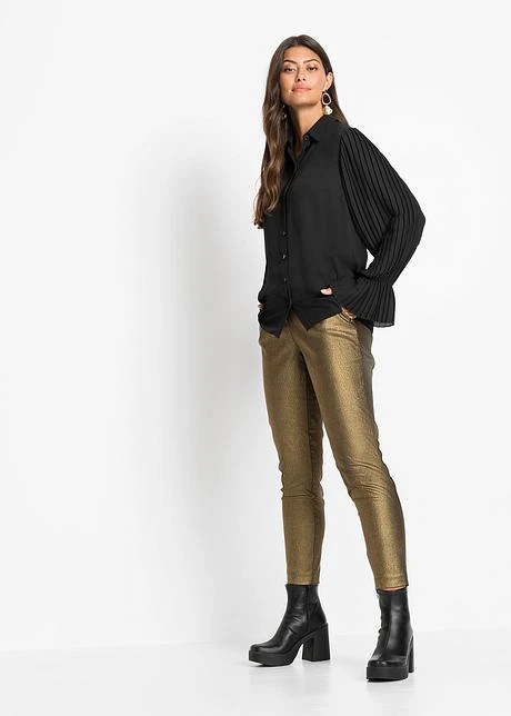 Chemisier à Manches Plissées 4 Chemisier à Manches Plissées – Image 4