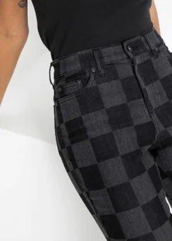 Rainbow Jean Straight Imprimé -Mode Femme 22190495 SG4L10lS