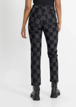 Rainbow Jean Straight Imprimé -Mode Femme 22190500 P7riYZSI