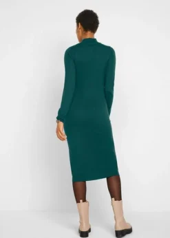 Robe En Maille Fine à Col Montant -Mode Femme 22191430 0wX5r9Kf